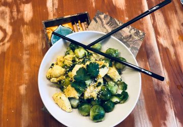 Hähnchencurry mit Rosenkohl